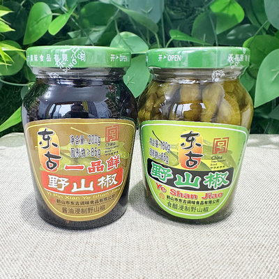 东古一品野山椒200g即食酱油辣