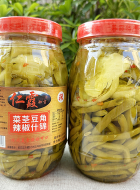 仁化丹霞酸菜茎豆角酸辣萝卜洋姜酸笋霞御供酸甜爽白糖韶关特产