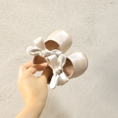 春秋女宝宝单鞋 崔丫丫蝴蝶结婴儿学步鞋 软底防滑公主皮鞋 周岁生日