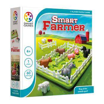 SmartGames/爱思极智慧农场主4岁-成人儿童智力玩具教具桌游男孩