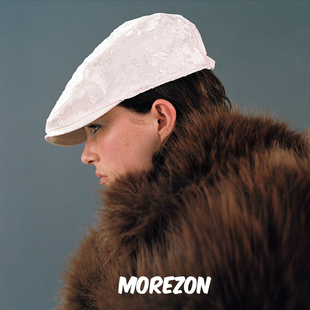 MOREZON【AWESOME NEEDS HUNTING CAP】25AW秋冬浮雕花朵前进帽子