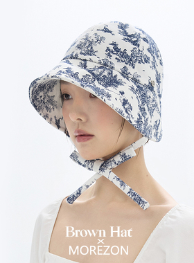 MOREZON【Brown hat Daisy Bonnet Hat】26春夏清凉雏菊侍女帽子