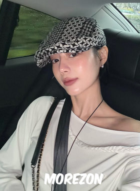 MOREZON【AWESOME NEEDS CLASSIC HUNTING CAP】25AW格纹前进帽子