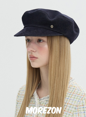 MOREZON【Brown hat French Matroos】25AW秋冬法式灯芯绒报童帽