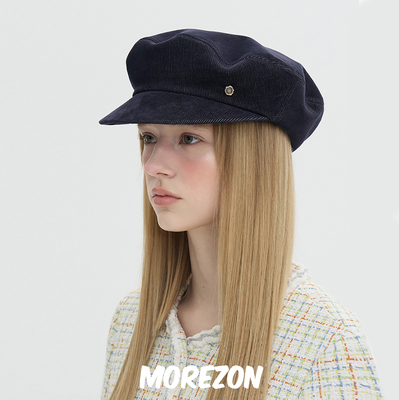 MOREZON【Brown hat French Matroos】25AW秋冬法式灯芯绒报童帽