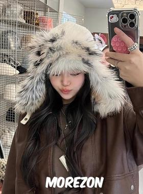 MOREZON【AWESOME NEEDS FUR TRAPPER HAT】24秋冬仿皮草雷锋帽子