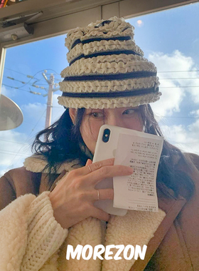 MOREZON【AWESOME NEEDS SUGARLOAF】秋冬潮人时尚百搭宝塔堆堆帽