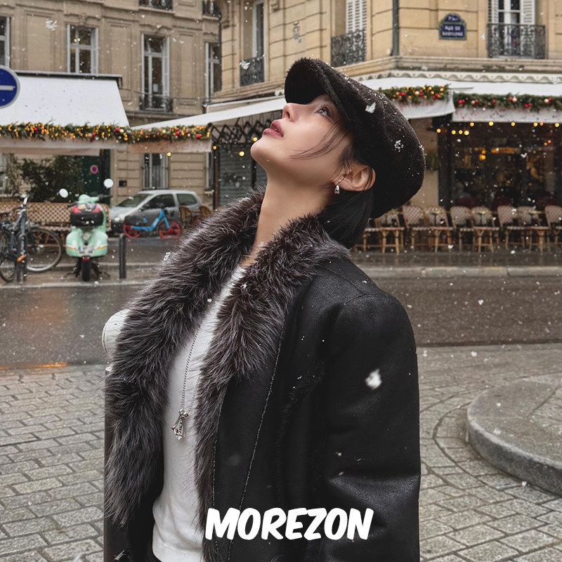 MOREZON【AWESOME NEEDS HUNTING CAP】秋冬潮人百搭精致前进帽子