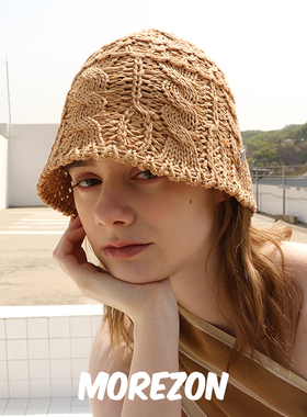 MOREZON【ELKE BLOEM JULY BUCKET HAT】设计师春夏百搭渔夫帽子