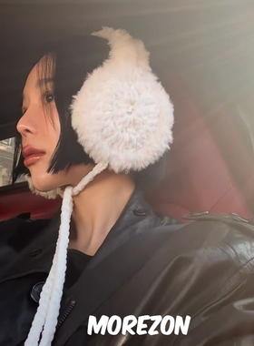 MOREZON【AWESOME NEEDS HANDICRAFT KNIT EARMUFF】秋冬手钩耳包