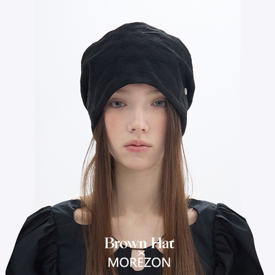 MOREZON【Brown hat Gorp Beanie】26春夏新款潮人时尚个性包头帽