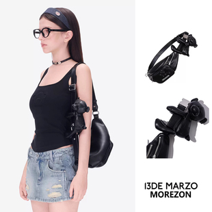 MOREZON【13DE MARZO】26SS新款潮人甜美可爱五角星小熊斜挎包女