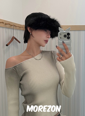 MOREZON【AWESOME NEEDS BELLBOY CAP】秋冬新款潮人仿皮草骑士帽