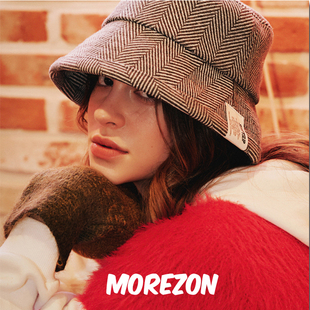 HAT MOREZON BUCKET HERRINGBONE 人字形花纹渔夫帽 SLEEPYSLIP