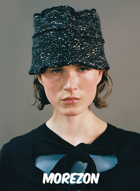 MOREZON【AWESOME NEEDS PATCHWORK HAT】25AW新款雪花拼接渔夫帽