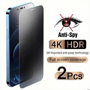 Full Cover Anti-Spy Screen Protector For iPhone 17 air 16 15 14 13 12 11 Pro Max 16p Tempered Glass