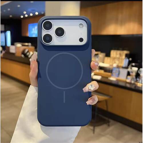 Official Solid Color Liquid Silicone Magsafe Phone Case for iPhone 17 Pro Max iPhone Air Cover手机壳