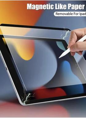 Paper Magnetic Like Screen Protector For Ipad A16 11/10th Ipad Pro 11 12.9 10.2 Air7 M3 Pro M4 Film