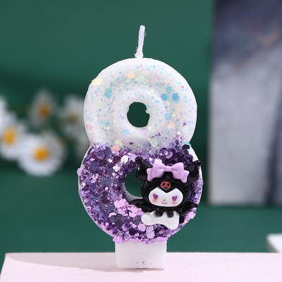 2025新品卡通蜡烛生日蛋糕装饰