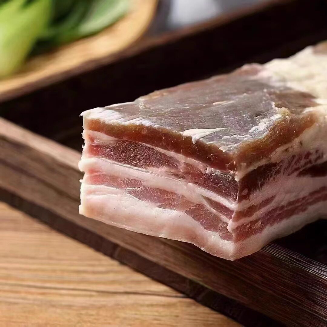 刀板香腊味安徽黄山特产咸肉