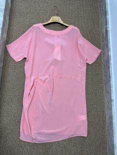 品牌下架100%桑蚕丝女款 清货 真丝连衣裙立体剪裁不规则设计断码