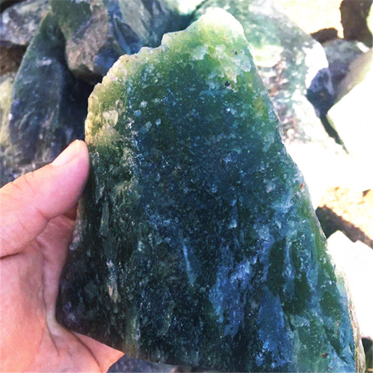 岫玉毛料大块 180玉石原石 籽料 裸石 边角料 雕刻玉器摆件挂坠