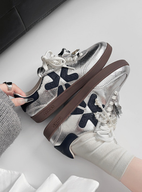 LUMES&YHGM【明星同款】小牛皮~经典情侣百搭休闲骑行德训鞋男女