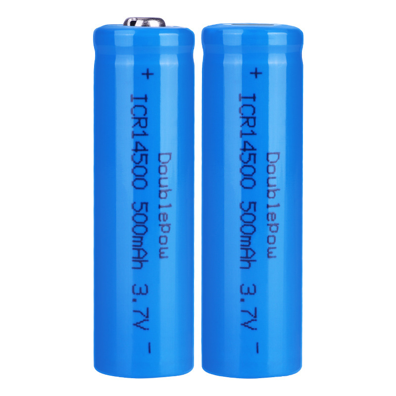 倍量 14500锂电池充电3.7V高容量500mah无线鼠标电动牙刷话筒电磁