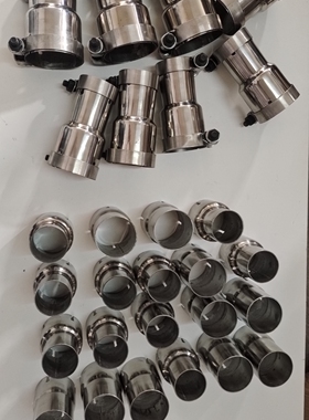 JOKO汽车排气转接变径/套接头不锈钢排气管改装配件卡箍接头套筒