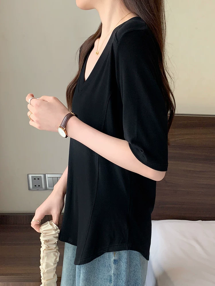 Платье/Футболка body-friendly short sleeve T-shirt...