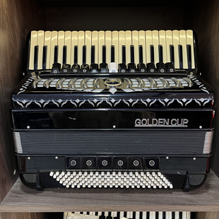 金杯120贝斯41键4排簧手风琴(二手)