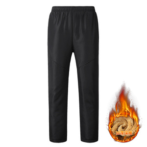 2019中老年外贸冬季加绒长裤时尚保暖宽松运动休闲棉裤MK01-P35,男装棉裤,星座1703A