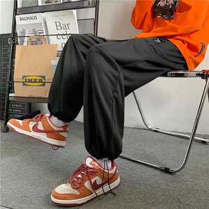 运动卫裤夏季休闲百搭阔腿宽松束脚裤子1703A-KZ11317-P23图片