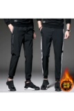 20冬装男士修身小脚哈伦运动卫裤加绒加厚休闲九分裤子K15-P20，男装休闲裤，星座1703A