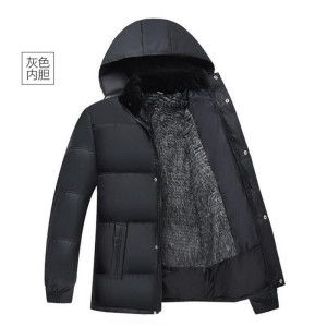 量大差价备货万件冬季爸爸装中老年连帽宽松加厚保暖棉服MY05-P29图片