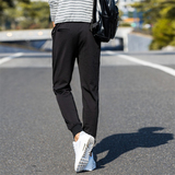 高质量休闲裤男青少年束脚裤皮绳哈伦裤常年不断货K175-P9特价，男装休闲裤，星座1703A