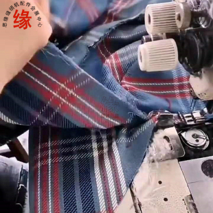 子底包止口拉筒单针接袖 双针接袖 袖 器双针上衬衫 器F217 筒上袖