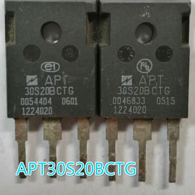 APT30S20BCT APT30S20BCTG 200V30A进口拆机快速三极管 测好发货