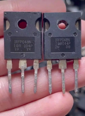大功率三极管IRFP048 大芯片控制器 IRFP048N原装进口拆机55V 64A