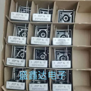 KBPC1504  KBPC1506 KBPC1508 KBPC1510  单相整流桥堆 全新方桥