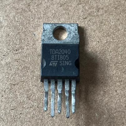 进口高保真音频功率放大器 TDA2040 TDA2040A 大芯片拆机质量保证