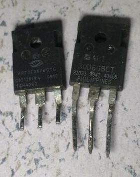 原装进口拆机  APT30D60BCTG 30D60BCT APT30D60BCT 质量保证