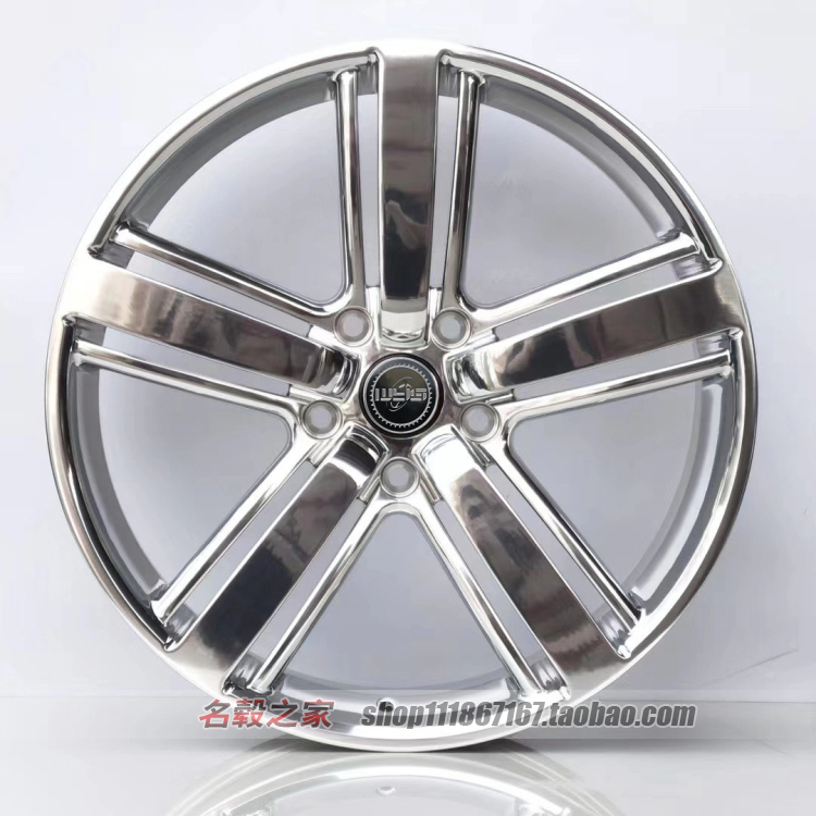20寸适用于老款大众途锐轮毂 奥迪Q7轮毂万吨锻造精抛光改装轮毂