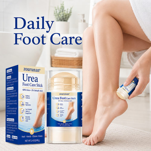 Urea hand foot care stick for exfoliation removing calluses