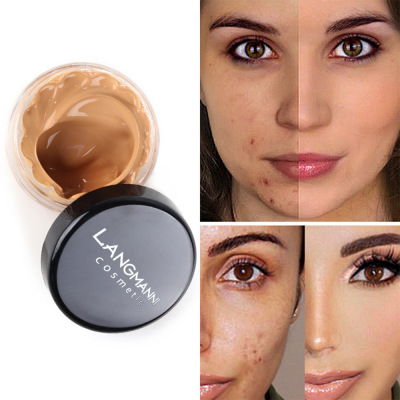 Langmanni contouring cream, foundation make-up, concealer