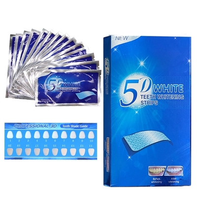 5D Teeth Whitening Strips Tooth Rapid Bleaching美牙贴