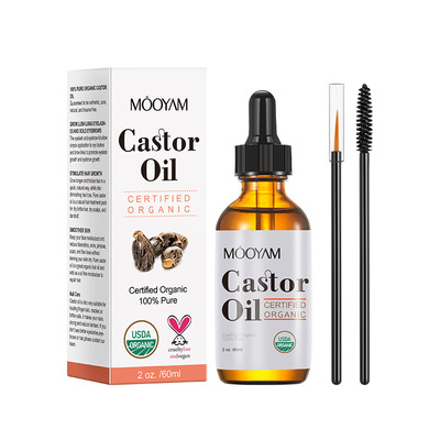 Castor Oil头发眉毛睫毛护理有机蓖麻油 Organic Castor Oil 100%