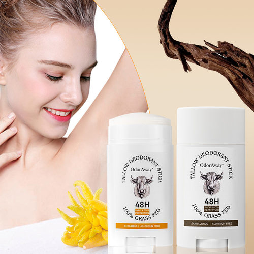 Tallow antiperspirant deodorant cream, antiperspirant lotion