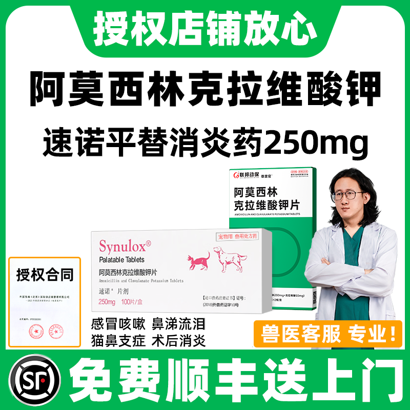 顺丰加急|狗狗感冒丨消炎止痛药