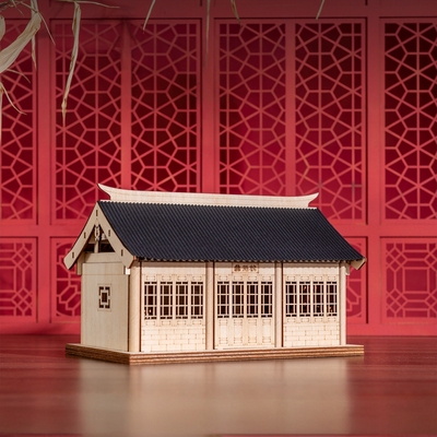 纸玩匠作木质榫卯拼装积木